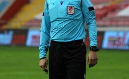 Çorum FK – Bandırmaspor maçının hakemi Ömer Faruk Gültekin oldu