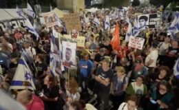 İsrail’de erken seçim çağrısıyla düzenlenen protesto 2’inci gününde