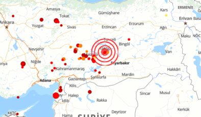 Elazığ’da deprem