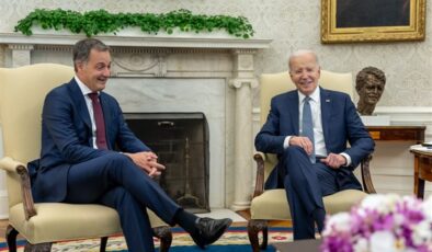 ABD Başkanı Biden, Belçika Başbakanı De Croo ile görüştü