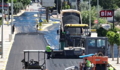 İzmir’de bozuk yolların bakım ve onarımı ile ilgili çalışmalar başladı